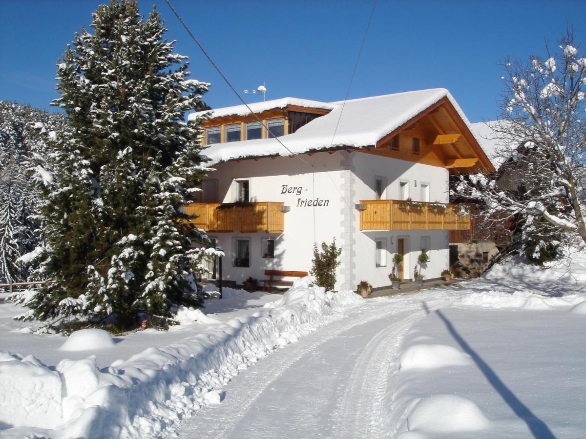 Haus Bergfrieden Apartment Castelrotto Exterior photo